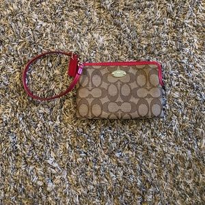 Coach wristlet/wallet